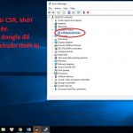 Kiểm tra driver CSR Bluetooth trong Device Manager