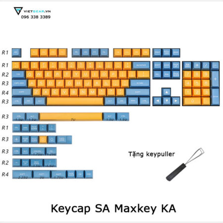 Bộ nút bàn phím SA Maxkey KA 134 nút, tặng kèm keypuller