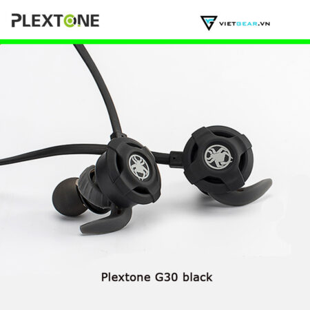 Tai nghe Plextone G30 có micro, chất lượng cao, full phụ kiện màu đen