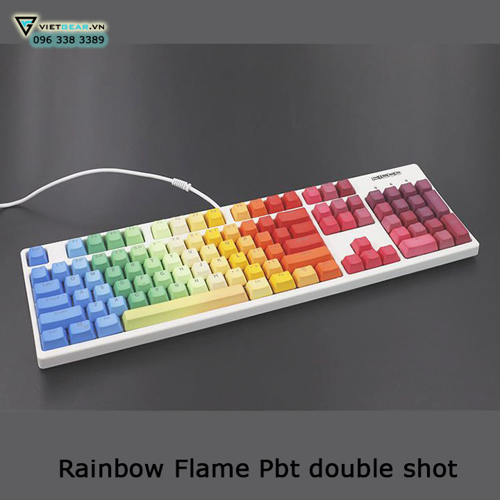 rainbow flame