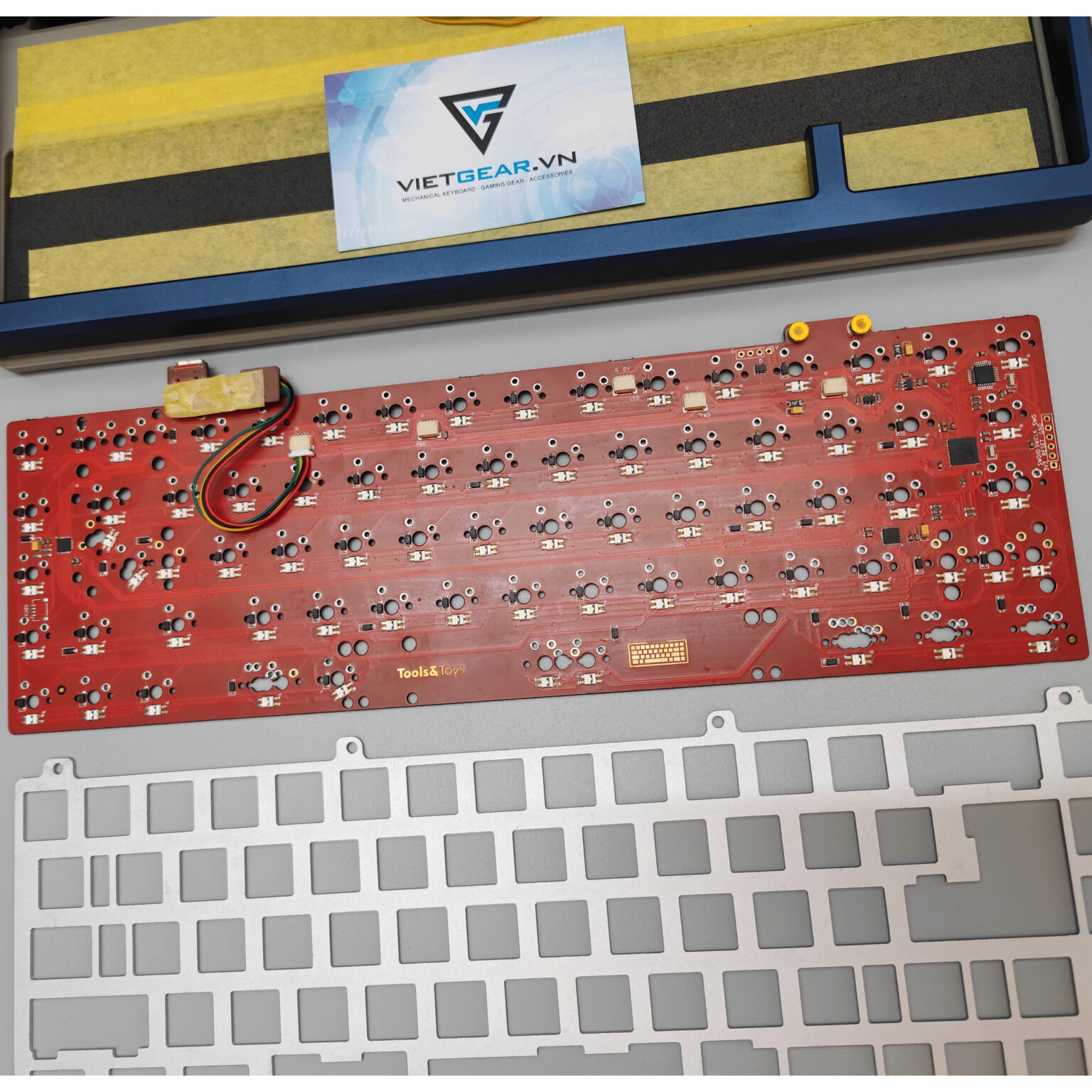 [2nd] Matrix Noah Keyboard Custome 65% full nhôm cao cấp - Vietgear.vn