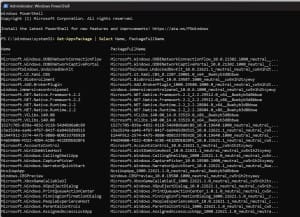 Xóa ứng dụng windows bằng Powershell giúp hệ điều hành mượt hơn 1