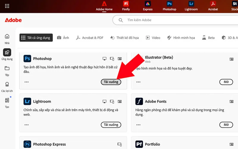 tải photoshop chính hãng