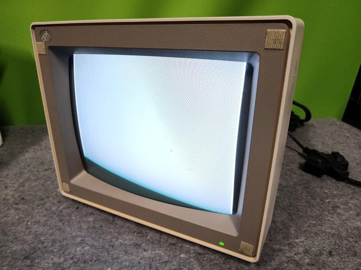 màn hình crt đen trắng