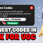 Code AFK For UGC tháng 7 2026 nhận vật phẩm giá trị mới nhất