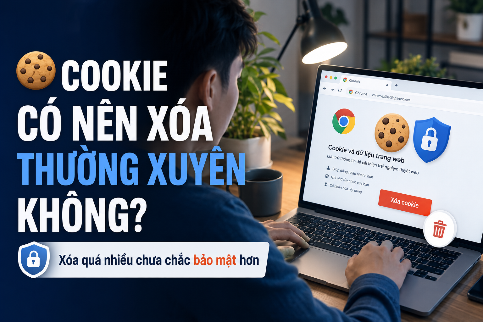 Cookie có nên xóa thường xuyên không