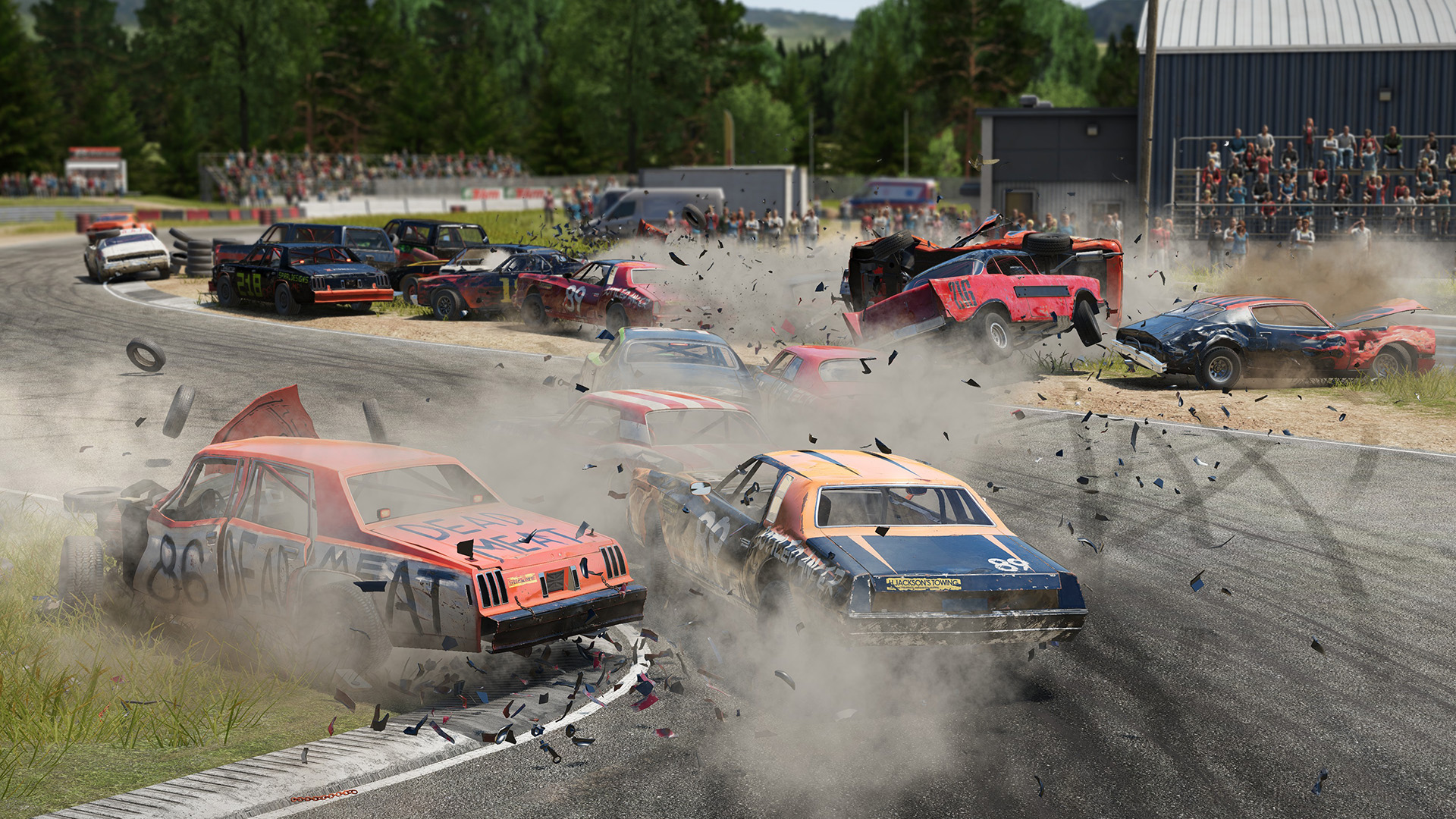 Wreckfest đang giảm giá kỷ lục chín mươi phần trăm trên nền tảng Steam