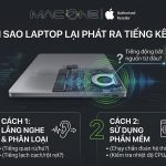 Tại sao laptop lại phát ra tiếng kêu Phần cứng máy tính