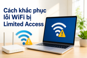 Cách khắc phục lỗi wifi bị limited access