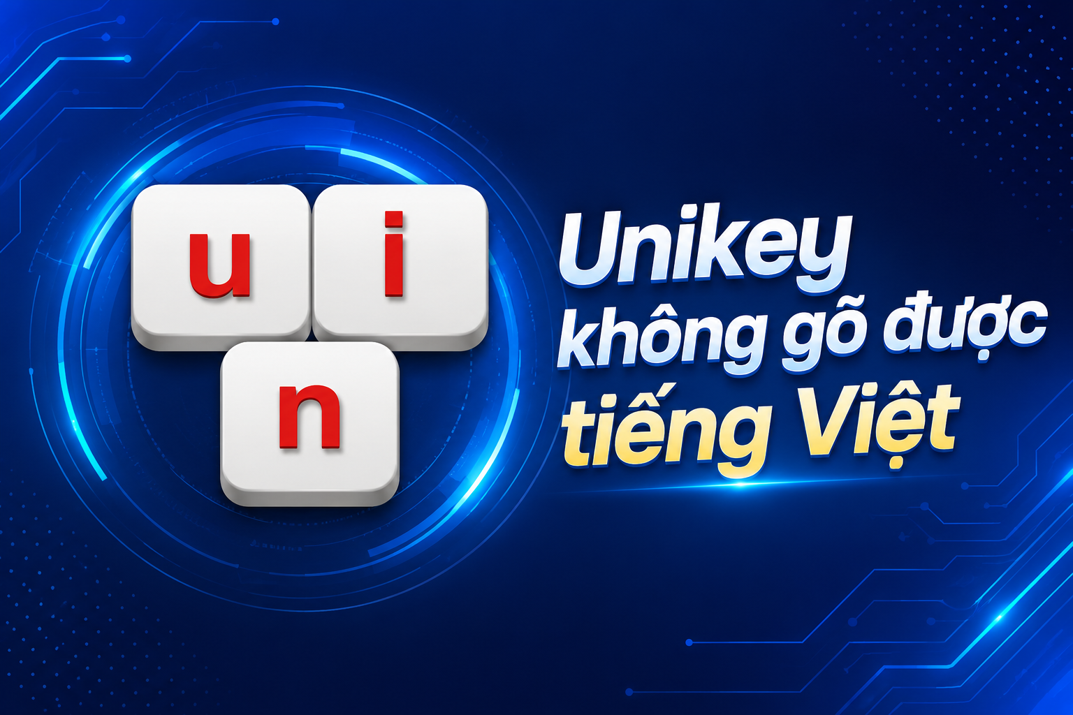Khắc phục lỗi không gõ được tiếng Việt trong Win 10