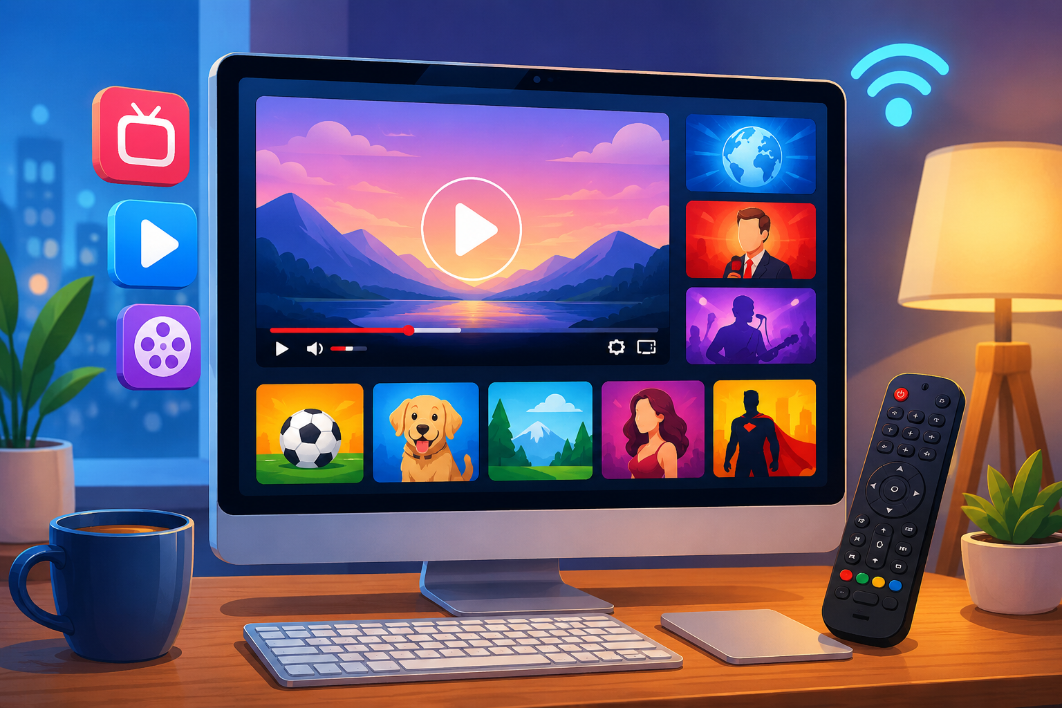 Phần mềm xem tivi trên máy tính