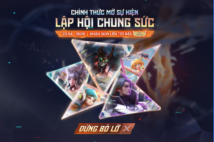 Cách nhận skin Liên Quân miễn phí 2026