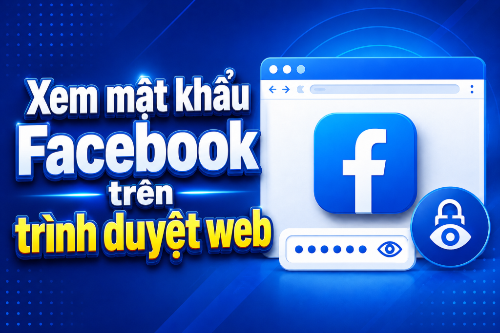 Hướng dẫn xem lại mật khẩu đăng nhập trên Facebook hay tài khoản bất kì nào trên Chrome hoặc Cốc Cốc